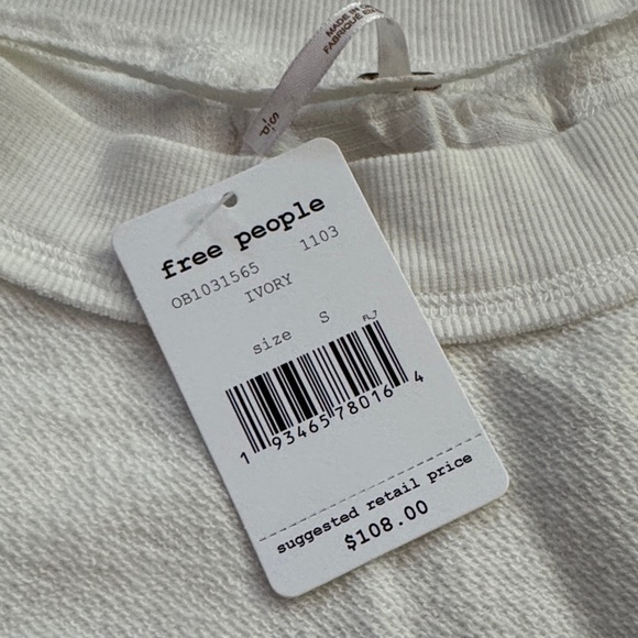 Free People Ruffled Pullover ✨ Size S - Picture 4 of 11